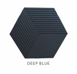 3D Nástěnné panely STRIPE DEEP BLUE - 2
