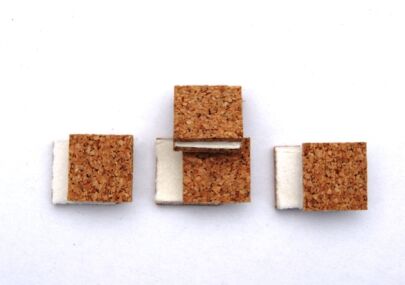 Korkové distanční proložky 18x16x3mm  +2mm PVC pěna