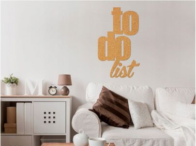 Nástěnná dekorace  "TO DO"