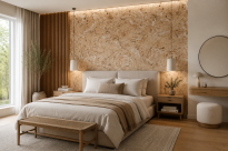 Nástěnný korek MALTA SNOW-BEIGE - 3